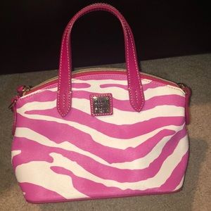 Dooney & Bourke Zebra print bag